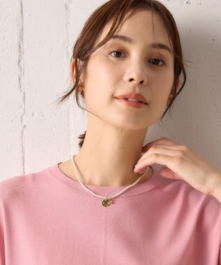 組曲 メタルコインチャームネックレス