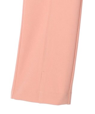 earth music&ecology カットツイルスリットセミフレアパンツ Pink