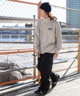 WEGO ナイロンカーゴパンツ ブラック