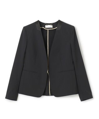 BEIGE， AUDREY / ノーカラージャケット Black