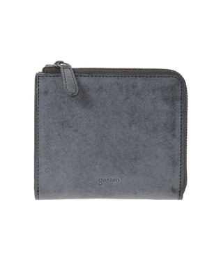 genten プレッソ ミニ財布 ブラック