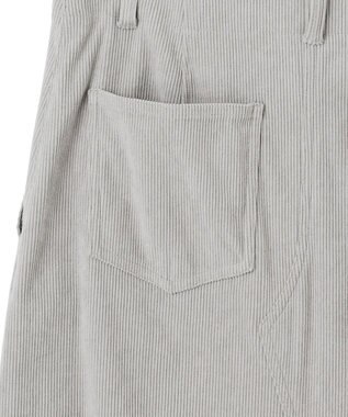 23区 S 【SLOW/一部店舗限定】ソフトコーデュロイ マーメイド スカート グレー系