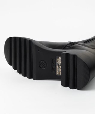 BONTRE 【UNISA/ウニサ】ストレッチタンクソールロングブーツ ブラック