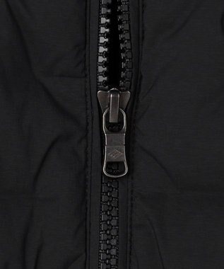 JOSEPH ABBOUD 【キングサイズ・ストレッチ/中綿/軽量/インフード】2WAYストレッチパテッドブルゾン ブラック系