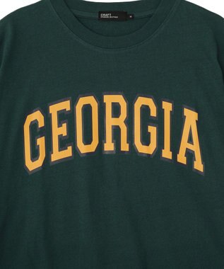 CRAFT STANDARD BOUTIQUE カレッジロゴグラフィックＴシャツ Green