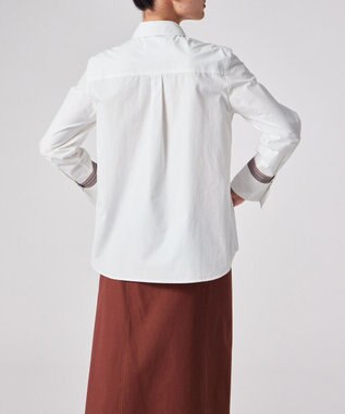 Paul Smith Signature Stripe カフス ブラウス オフホワイト