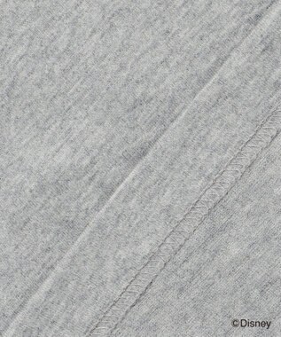 J.PRESS MEN 【DISNEY COLLECTION】【UNISEX】ワンポイント Tシャツ / ミッキ－マウス ライトグレー系