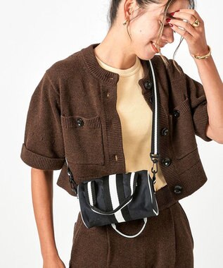 LeSportsac MINI ROLL BAG/スペクテイターブラック