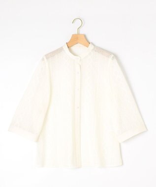 組曲 ラッセルレース ブラウス アイボリー系