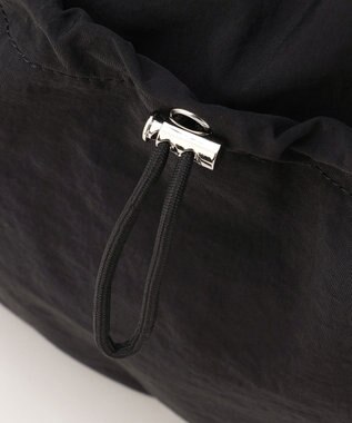 LA BAGAGERIE 【MONICA】クリンクルナイロン　ドロスト2WAYバッグ ブラック