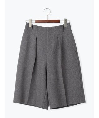 Te chichi フロントタックハーフパンツ《2025Autumn catalog vol.2 item》 グレー