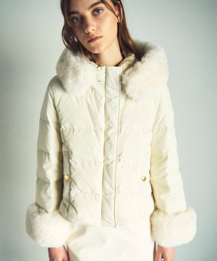 GRACE CONTINENTAL コンパクトダウンジャケット キナリ