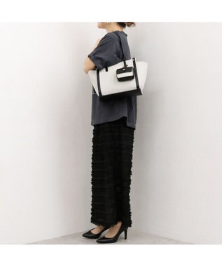 UNBILLION カシュカシュ cachecache / ミニポーチ付エルガリートート ブラック