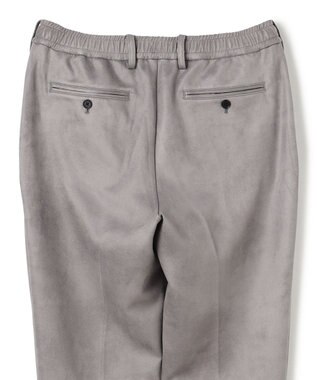 JOSEPH HOMME 【ストレッチ】レザーライクジャージー　ドロスト付きテーパードパンツ / PEGG CONVERTIBLE ライトグレー系