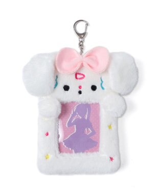 WEGO ふわふわぬいカードホルダーキーホルダーA 柄4