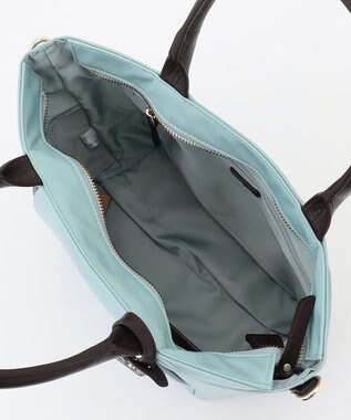J.PRESS LADIES 【WEB限定】2wayナイロン Midium トート バッグ サックスブルー系
