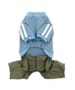 PET PARADISE ペットパラダイス トレーナー パンツつなぎ 《ブルー》 小型犬 ブルー