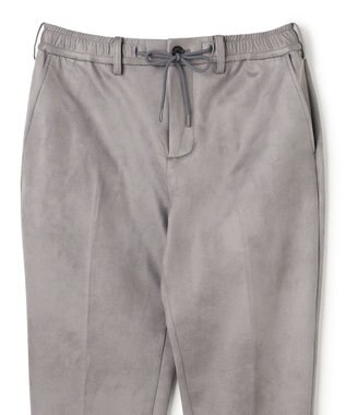 JOSEPH HOMME 【ストレッチ】レザーライクジャージー　ドロスト付きテーパードパンツ / PEGG CONVERTIBLE ライトグレー系