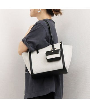 UNBILLION カシュカシュ cachecache / ミニポーチ付エルガリートート