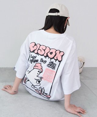 WEGO 【ユニセックス着用ITEM】別注VISIONグラフィックT（SS）