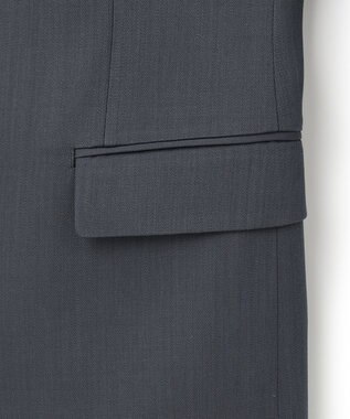 JOSEPH HOMME 【洗えるWOOLセットアップ】ウーステッドバラシャ　テーラードジャケット ライトグレー系