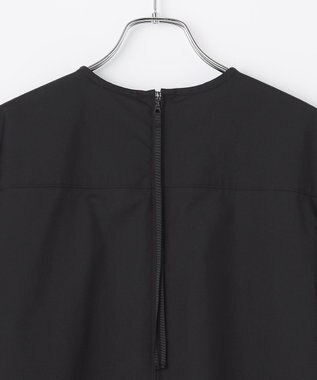 #Newans 【ANSWER for アクセサリーLOVER】ビッグカフスクルーネックブラウス ブラック系