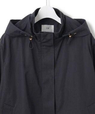 23区 L 【VERY3月号掲載/撥水加工】ライトツイル フーディーアウター ネイビー系