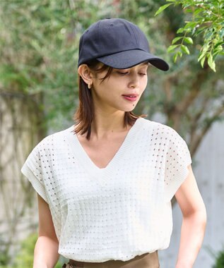 MOONBAT 【新色追加】深さ選べるUVツイルキャップ(かなり深め) つば遮光／洗える／接触冷感／サイズ調整可能