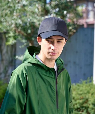 MOONBAT 【新色追加】深さ選べるUVツイルキャップ(かなり深め) つば遮光／洗える／接触冷感／サイズ調整可能 ブラック（かなり深め）