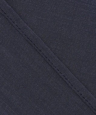 自由区 【洗える・XSサイズあり】キュプラコットンブロード ブラウス ネイビー系