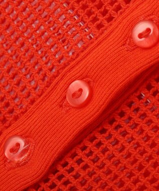 Green Parks 前後２ｗａｙコットンメッシュプルオーバー Red
