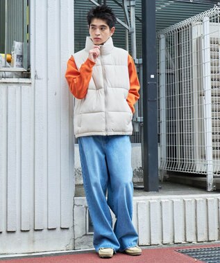 WEGO パデッドベスト ライトベージュ