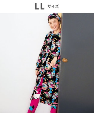 tsumori chisato SLEEP ツモリチサト ネグリジェ 綿100%(本体) あったか 長袖 ルームウェア レディース UNW407 /ワコール