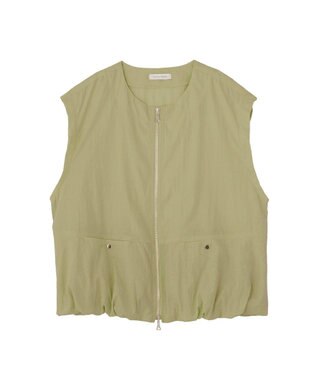 Green Parks ナイロンバルーンベスト Khaki