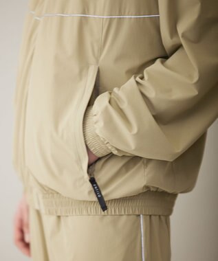 UNFILO MENS ライト ハイストレッチムーブ トラックジャケット [24年商品] スモーキーグリーン