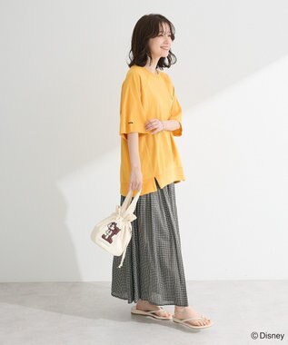 Green Parks Ｍｉｃｋｅｙ　ｆｒｉｅｎｄ　／　ワンポイントＢＩＧＴＥＥ Yellow