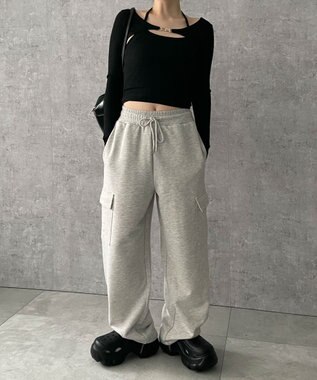 WEGO 【２点セット】カーデ付きアンサンブル ブラック