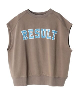 CRAFT STANDARD BOUTIQUE ミニ裏毛　パウダー加工　２ｗａｙクラックＰＴベスト Brown