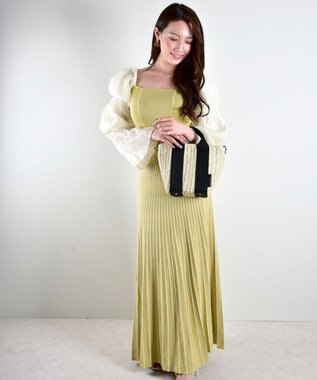 LA BAGAGERIE 【maison vert】【ペーパー素材使用】2WAYかごバッグ ブラック×アイボリー