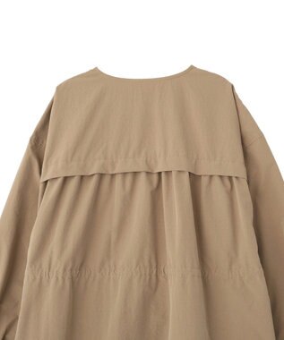 Green Parks ギャザードロストワンピース Beige