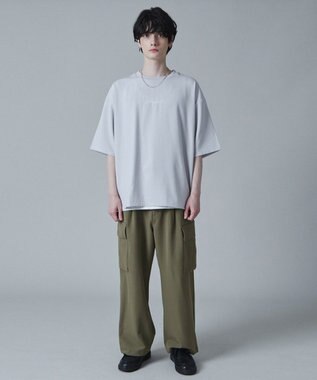 WEGO 【速乾/シワになりにくい/3点セットアイテム】ドライポリアンサンブルPOシャツ（S） ライトグレー