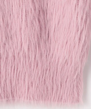 Feroux 【選べる4カラー】ゆるふわシャギー ニット ピンク系