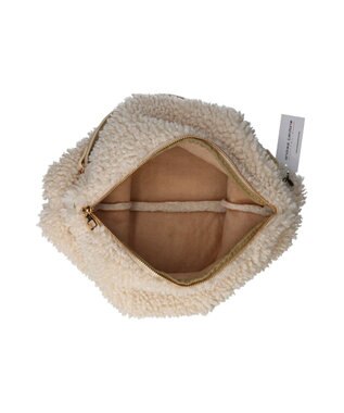 INTER-CHAUSSURES 【ANDREA CARDONE ITALI】レザーハンドルボアバッグ アイボリー