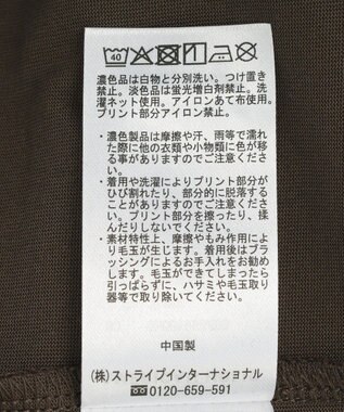AMERICAN HOLIC 【マルチ機能】カレッジロゴＴシャツ Brown