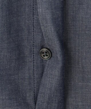 J.PRESS LADIES シアーデニム フレンチスリーブ ブラウス ブルーシャンブレー系