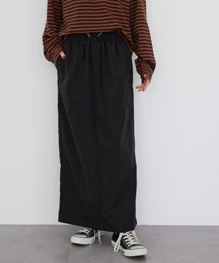 AMERICAN HOLIC ドローコードタイトスカート Black