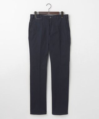 JOSEPH ABBOUD 【25SS・ウエストも伸びる！オーガニックコットン使用】ハイパワーオーガニックピケ パンツ ネイビー系