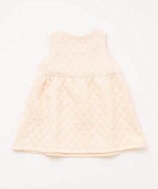 組曲 KIDS 【80-100cm】キルトジャガード ジャンスカ エクリュ系