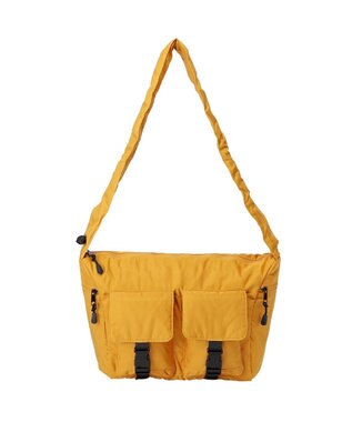 Green Parks ダブルフラップギャザーショルダー Yellow
