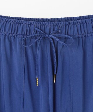 ANY 【新色追加/洗濯機可/ウエストゴム/接触冷感/UVケア/6色展開】清涼リラックスパンツ ブルー